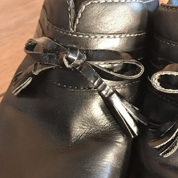 Ecco Leather Clog Mule Women’s 9 Black Slide On Closed Toe EU 40 - Picture 11 of 16